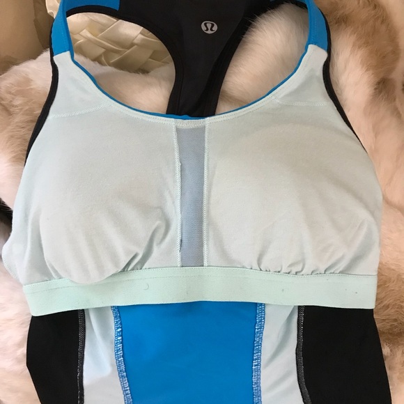 Lululemon Blue Racerback Tank - Picture 8 of 10